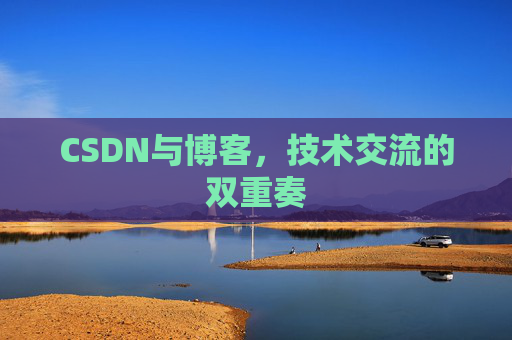 CSDN与博客，技术交流的双重奏